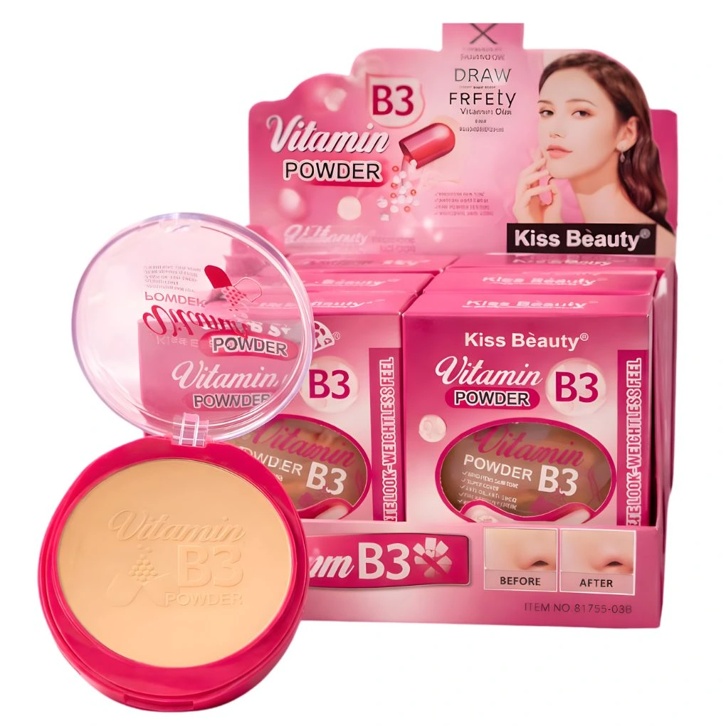 POLVO COMPACTO DOBLE CON VITAMINA B3