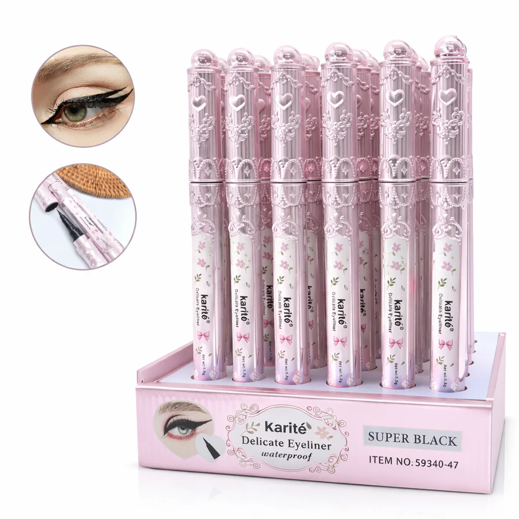 Delineador Ultra Fino Kiss Beauty