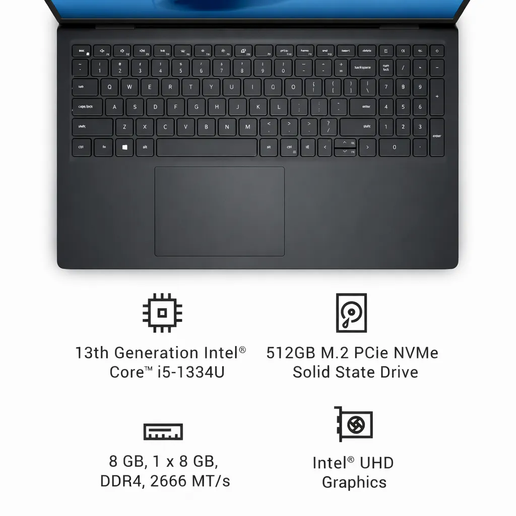 Notebook Dell i5 8Gb Ram 512Gb Pantalla Táctil - Vista 2