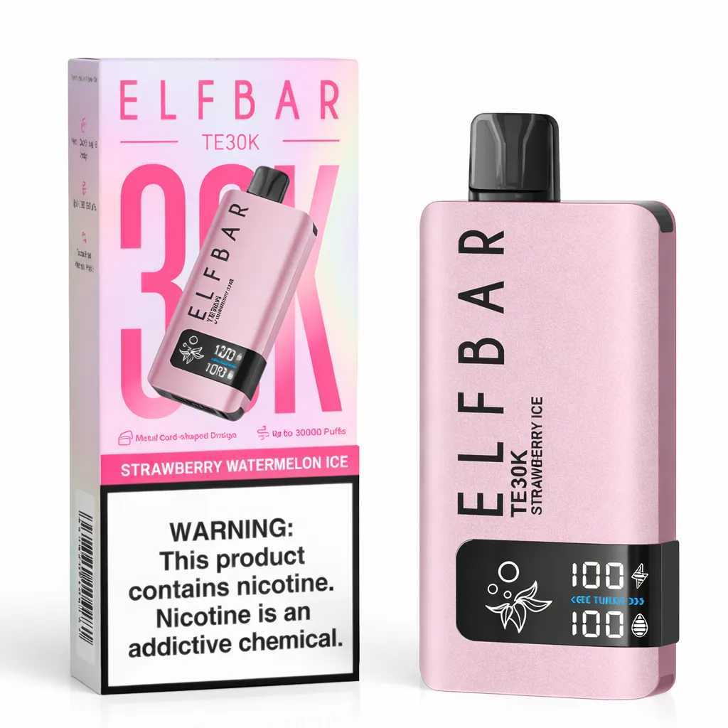 ELFBAR TE30K Metal Card Shaped Design