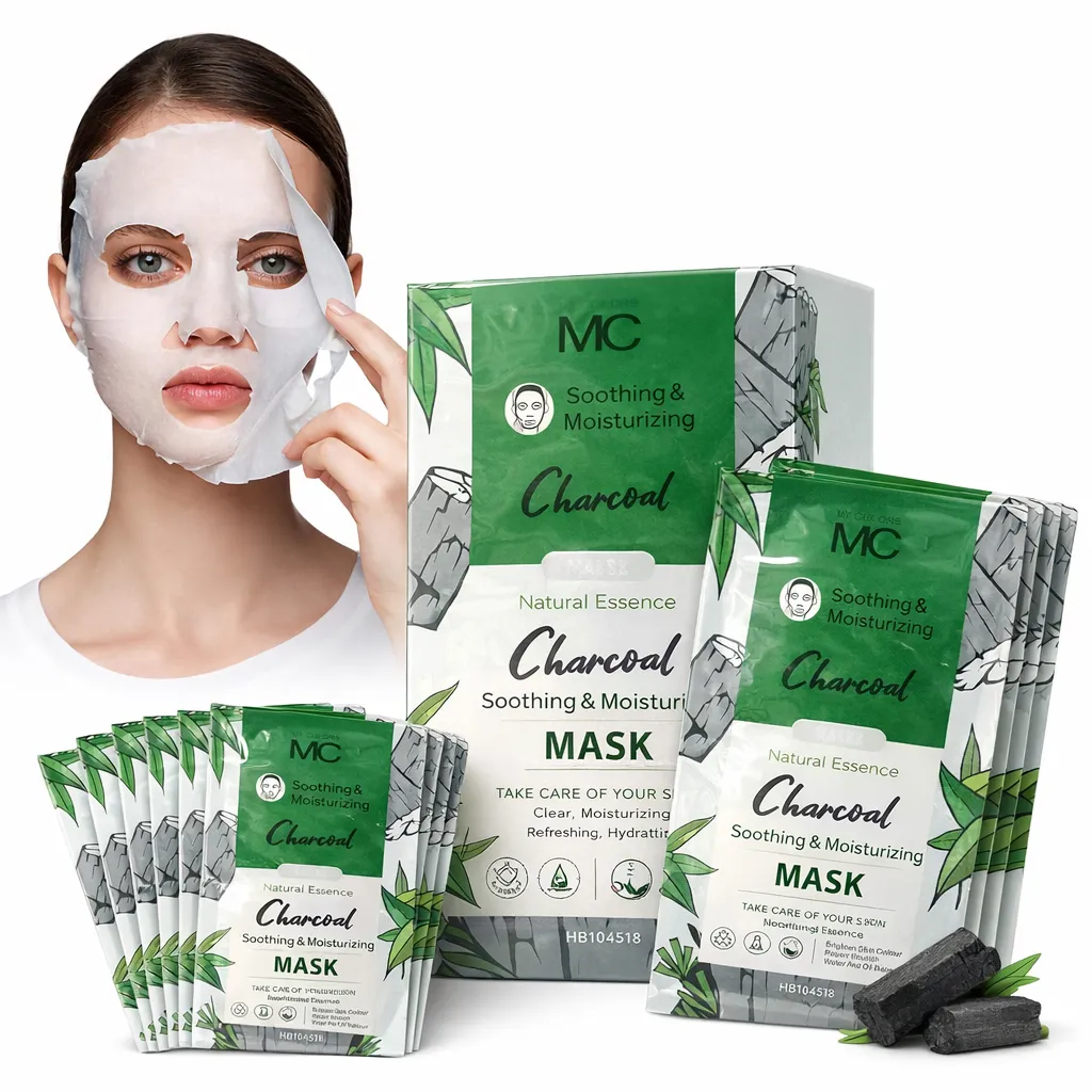 Mascarilla Facial - Carbón Activo