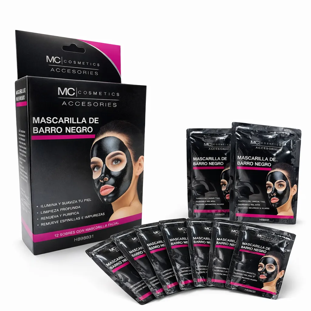 Mascarilla Facial de Barro Negro