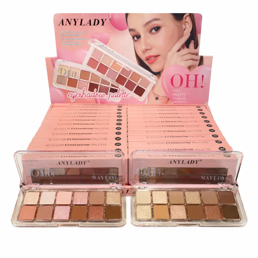 Paleta de Sombras 12 tonos