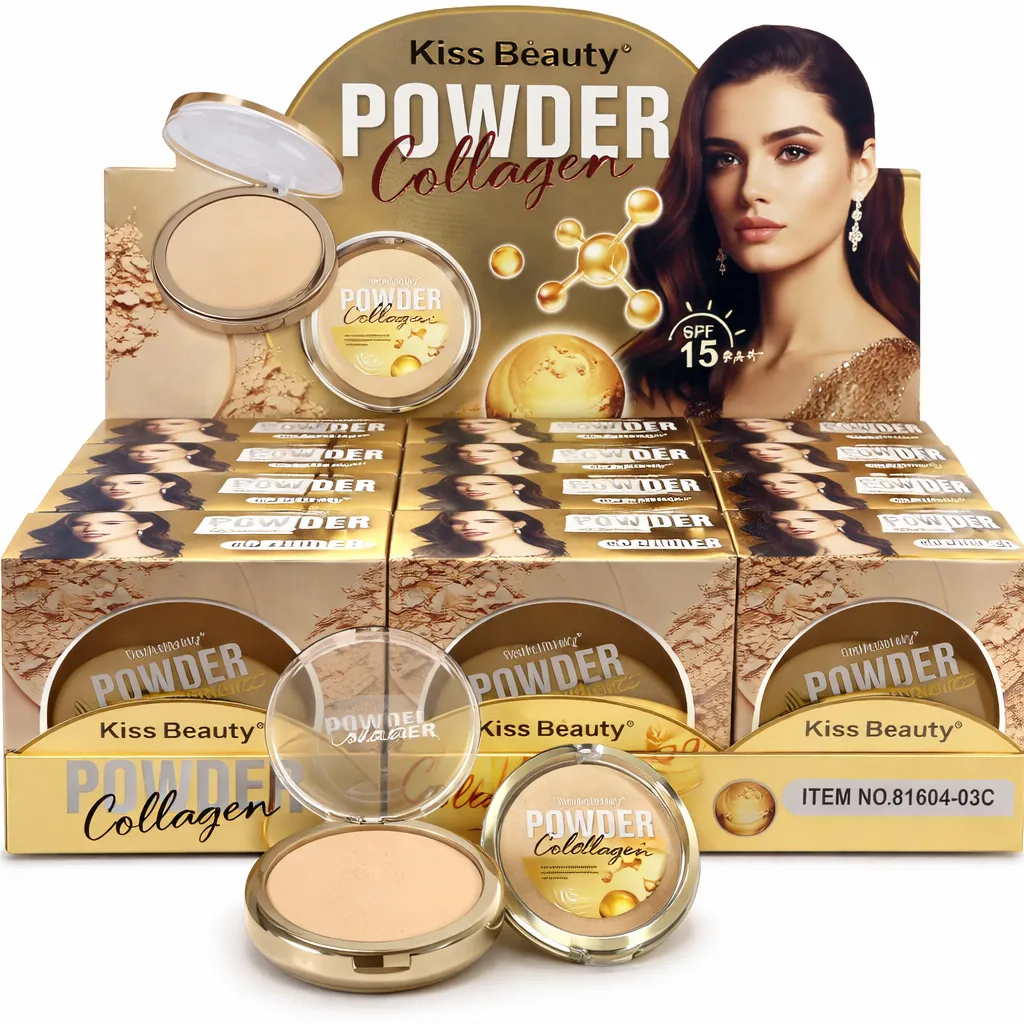 Polvo Compacto Doble con Colágeno