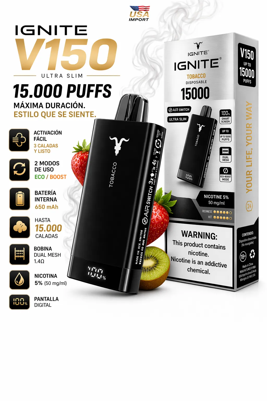 IGNITE V150 BLACK