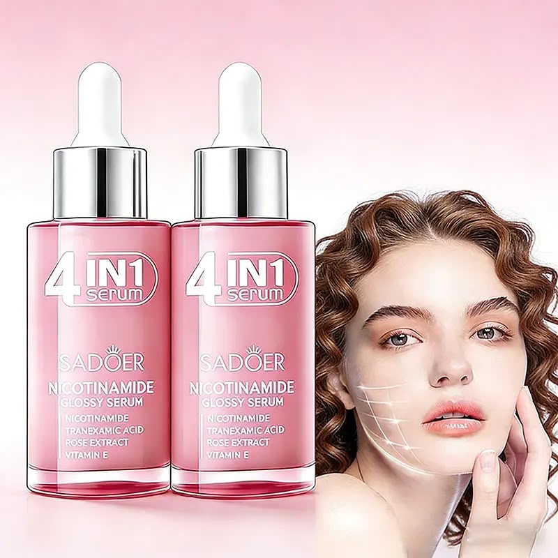 Sérum facial 4 en 1 con nicotinamida