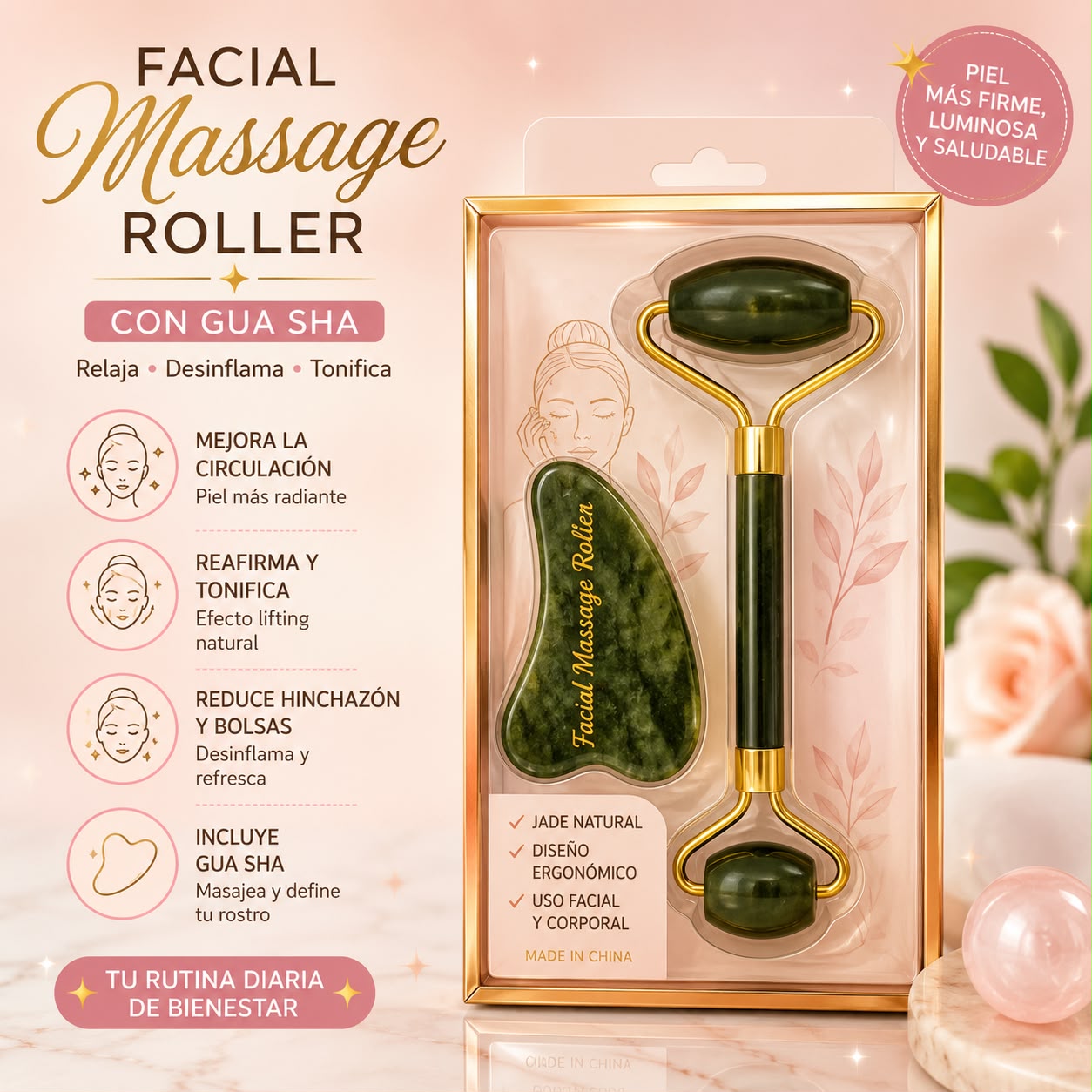 KIT ROLLER Y PIEDRA JADE