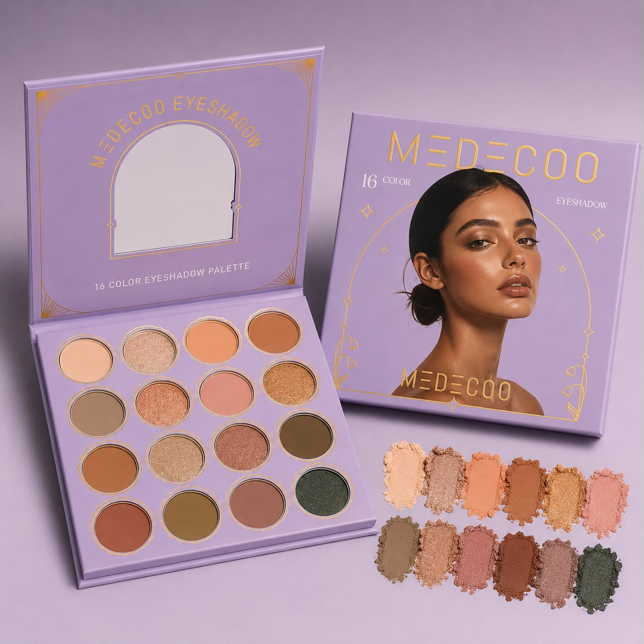 PALETA DE SOMBRAS X16 TONOS