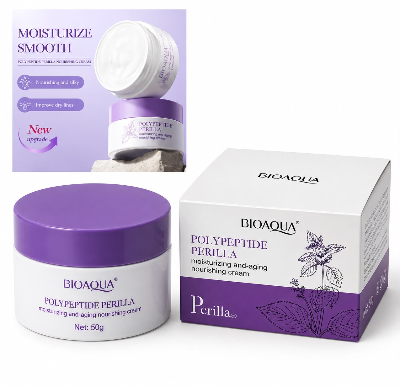 CREMA FACIAL PERILLA BIOAQUA